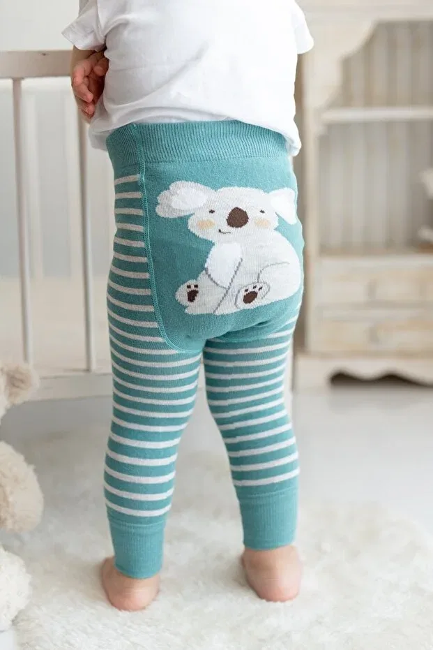 Детские леггинсы с принтом Koala patterned Nou Nou, Mint
