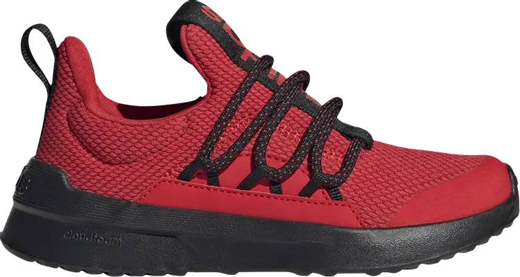 Кроссовки Adidas Lite Racer Adapt 5.0 J 'Vivid Red Black', красный — фото 2
