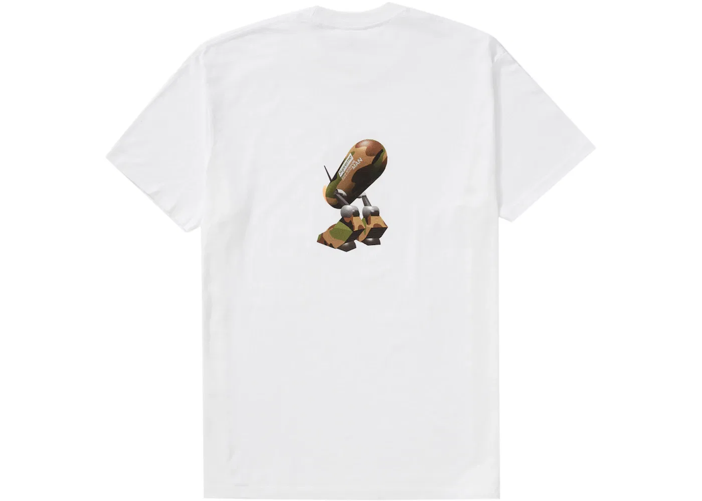 Мужская футболка с принтом Supreme Junya Watanabe CdG Man Tee, White — фото 2