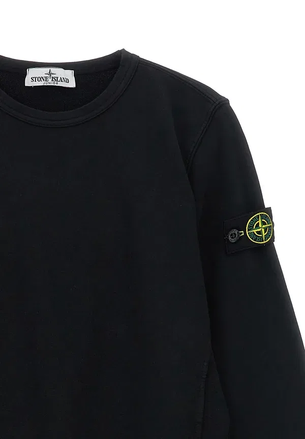 Толстовка из полиэстера Sweatshirt Stone Island, черный — фото 3
