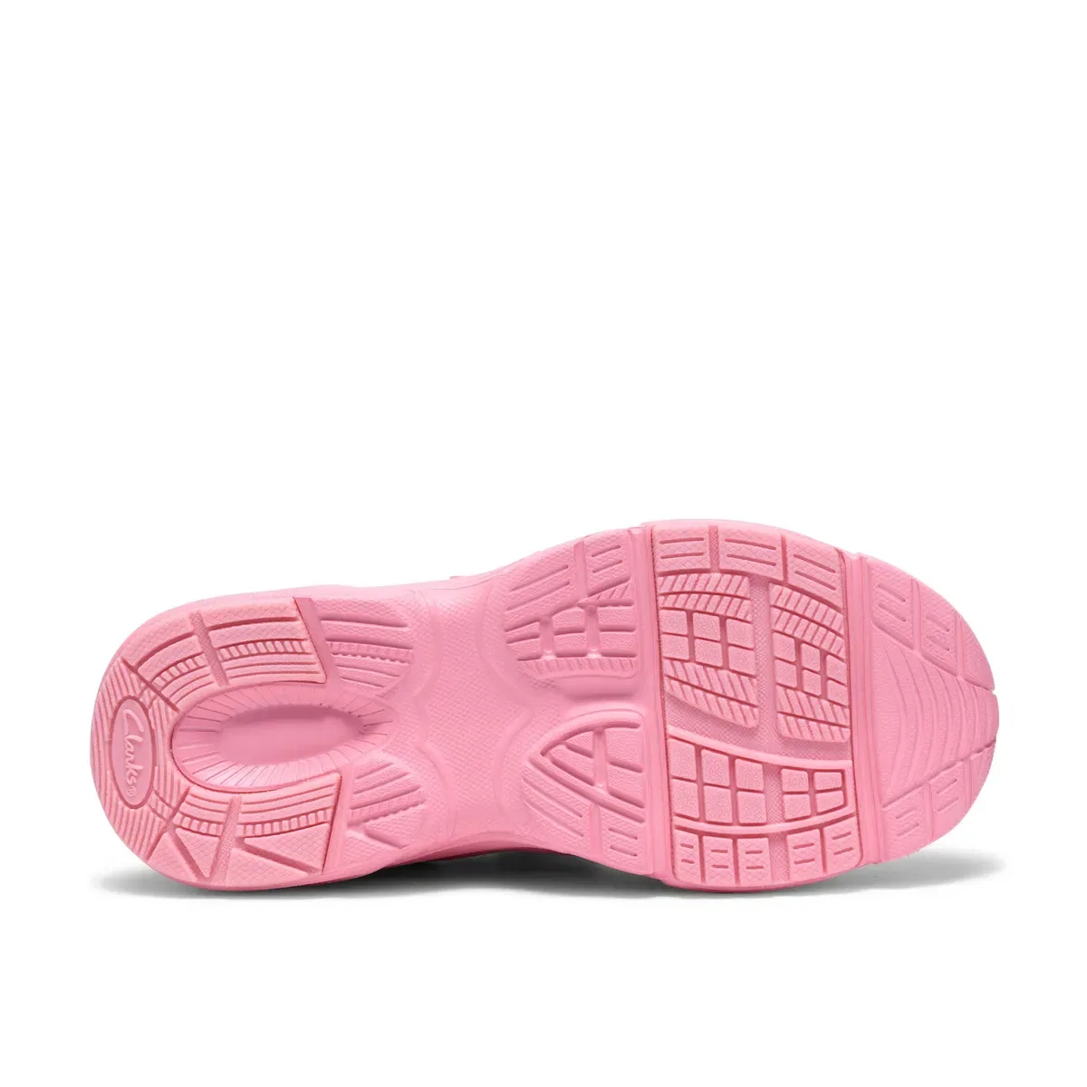 Детские кожаные кроссовки Craftonpark K Clarks, Pink — фото 3