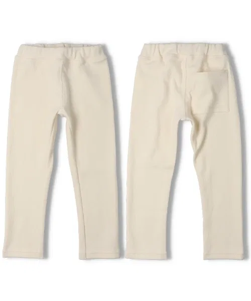Детские лосины без принта с длинным рукавом модель moujonjon, Off White