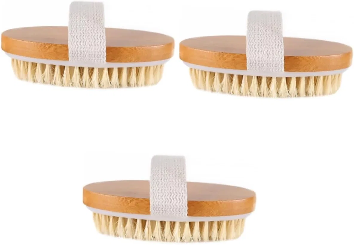Телощетка с мягкой щетиной minkissy, 3 шт, 351 г