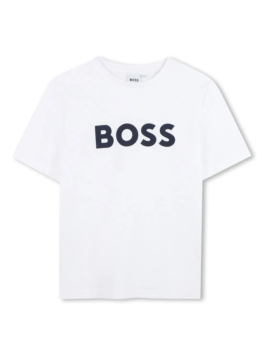 Футболка с логотипом BOSS White — фото 4