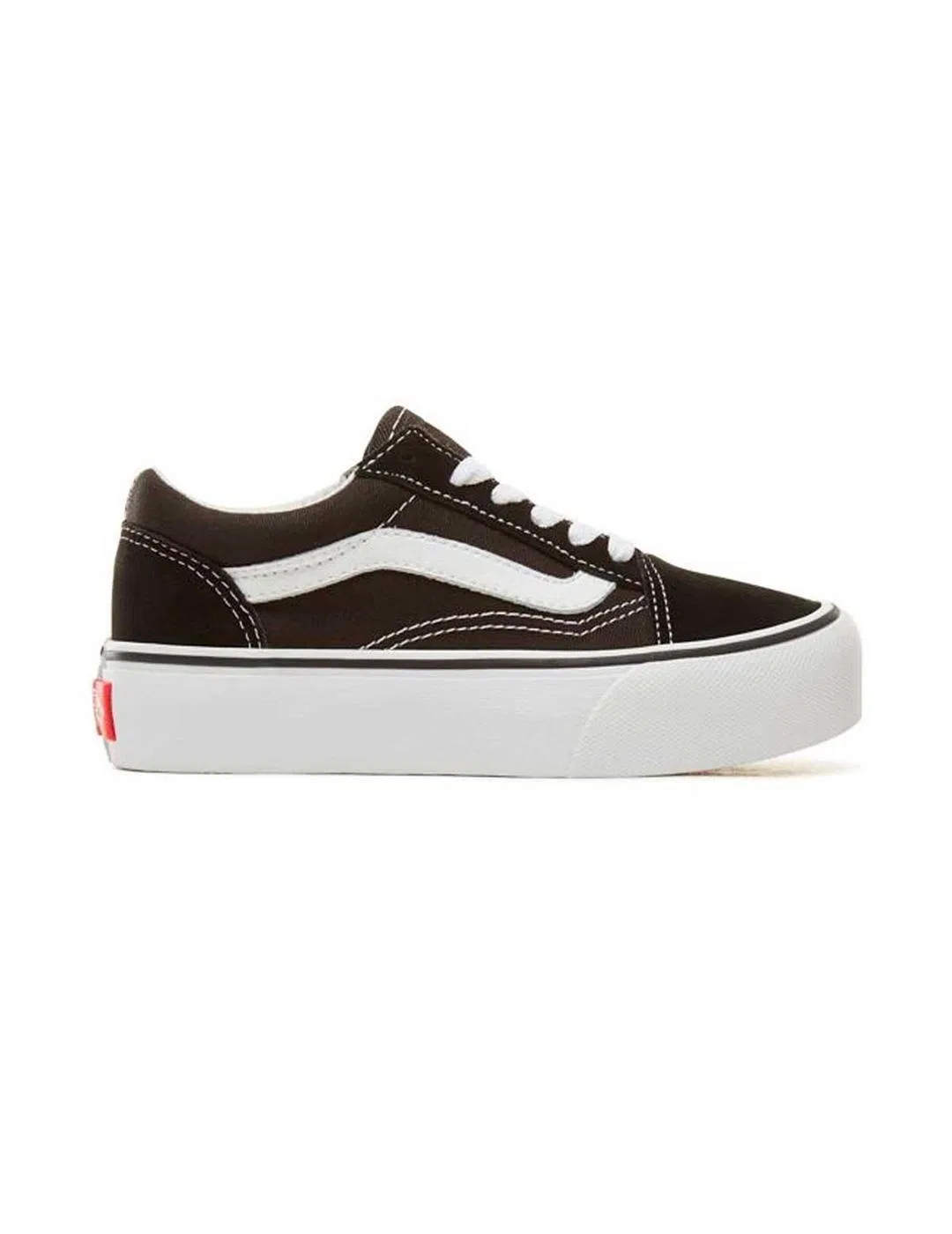 Детский кеды Vans Old Skool Platform, Schwarz