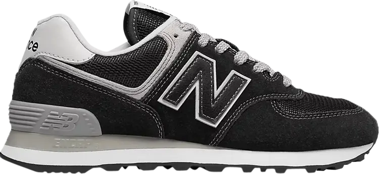 

Кроссовки New Balance Wmns 574 Core 'Black', черный, Черный;серый, Кроссовки New Balance Wmns 574 Core 'Black', черный