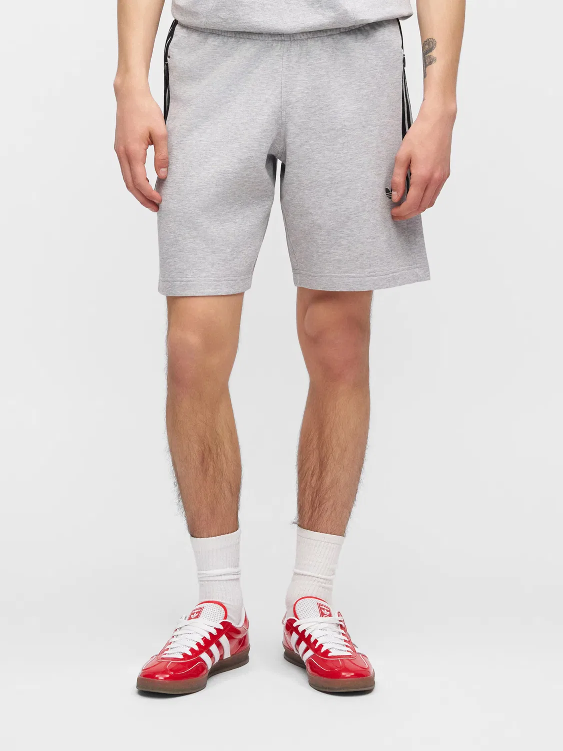 Шорты Adidas Originals свободного кроя Spacer Teamgeist 26, серый — фото 2