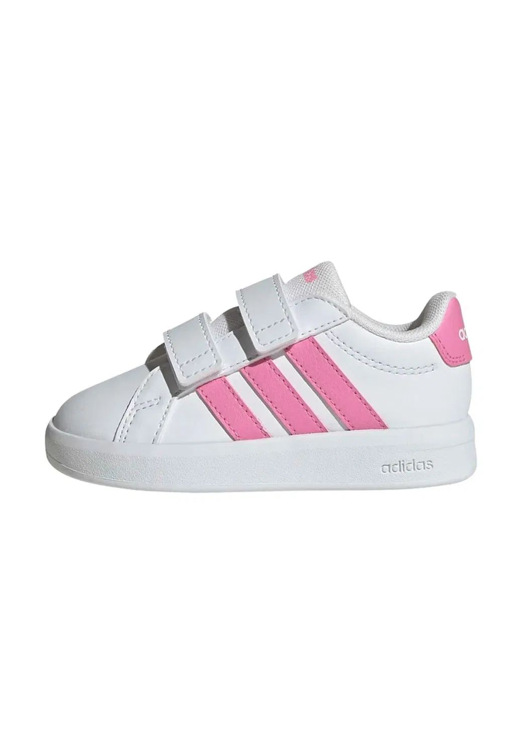 Детская обувь Grand Court Infants Adidas Sportswear, Cloud White Bliss Pink Bliss Pink