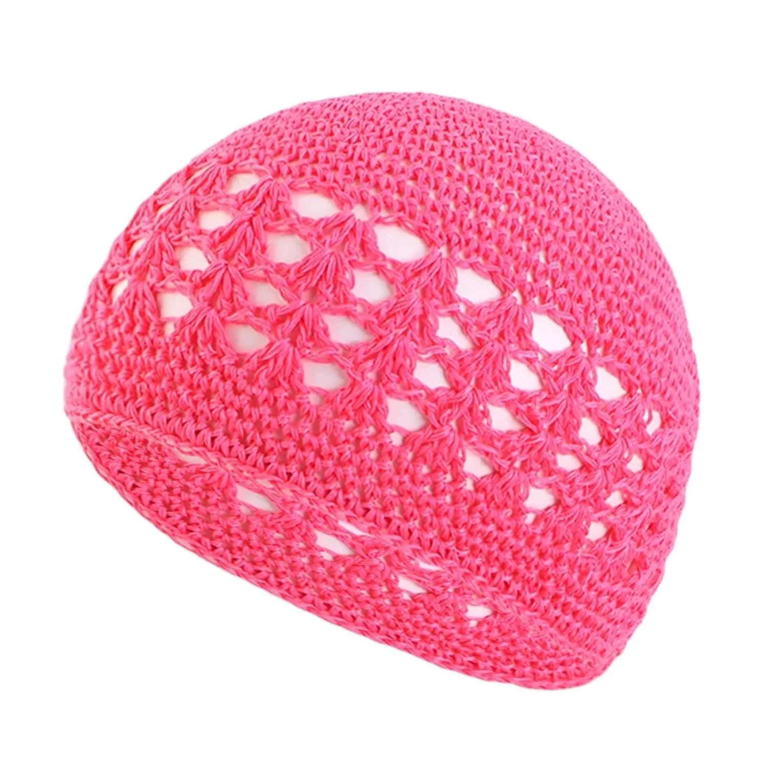 Вязаная шапочка для душа 6 шт, Cotton, QuxetlRyz, Neon pink