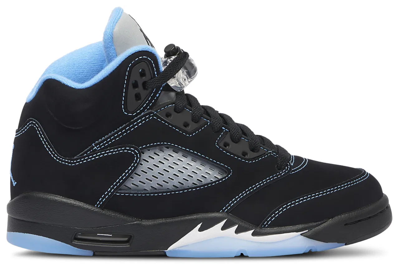 Кроссовки для мальчиков Jordan Retro 5, синий/черный