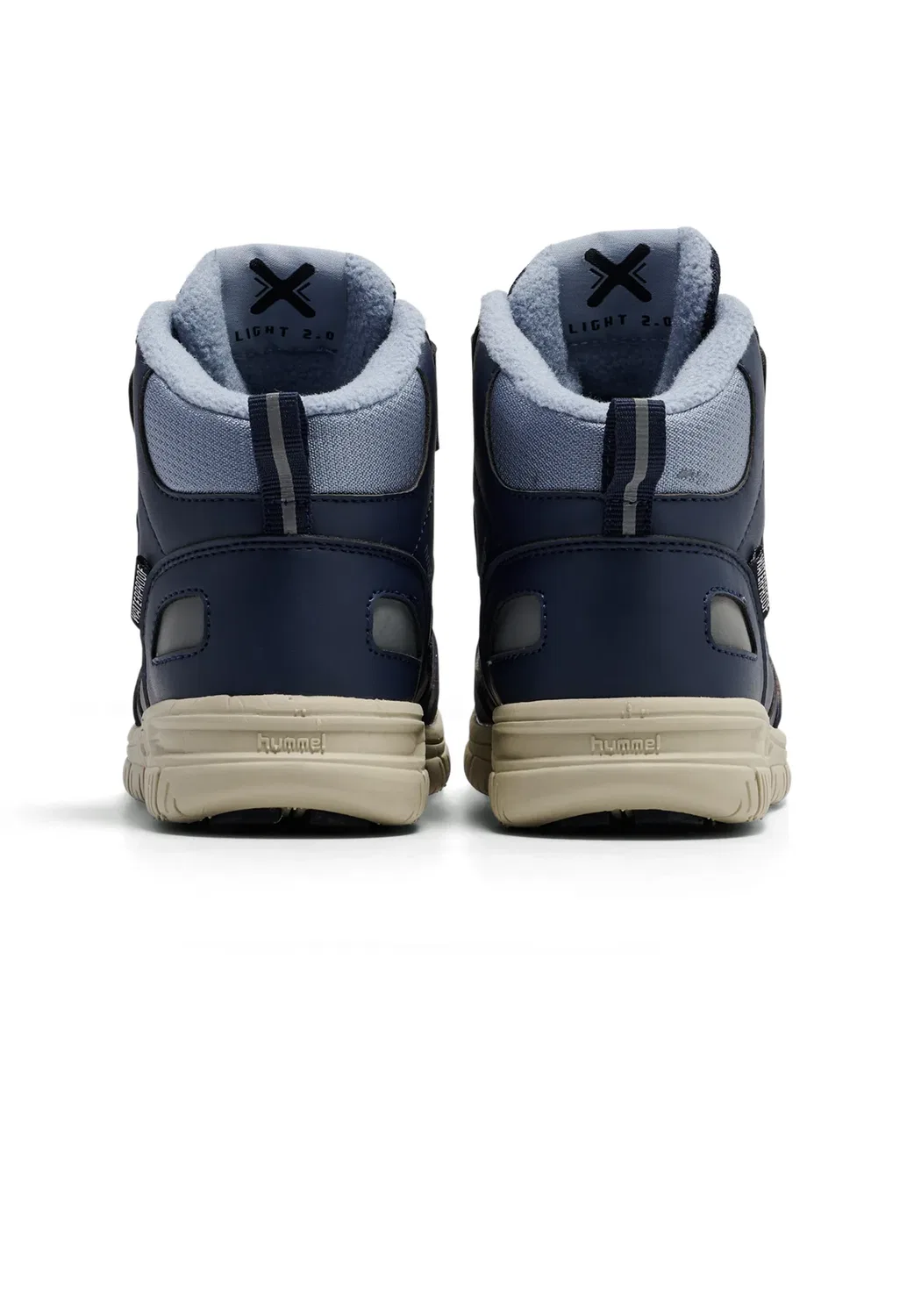 X-Light 2.0 mid tex jr унисекс - зимние ботинки Hummel, Ebony — фото 4