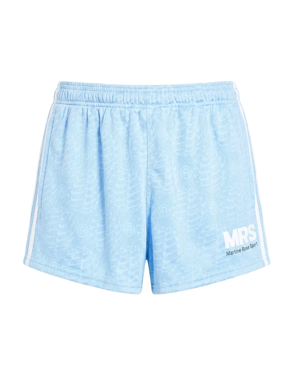 Мужские шорты спортивные с принтом X Martine Rose Sport Nike, светло-голубой