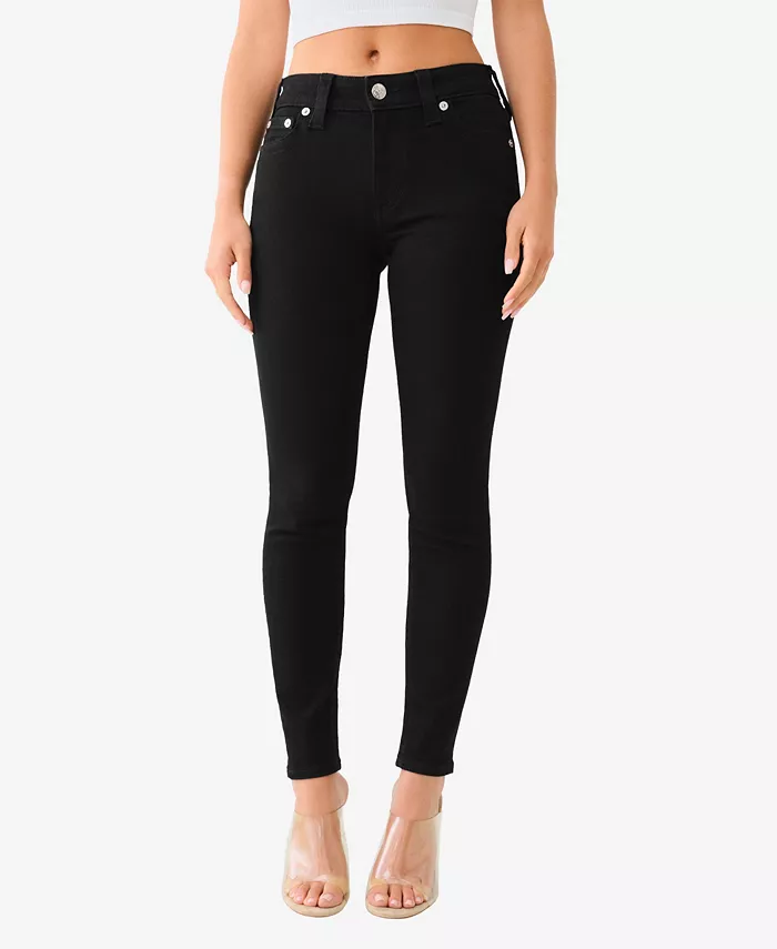 

Женские джинсы Jennie Mid Rise Curvy Skinny True Religion, черный
