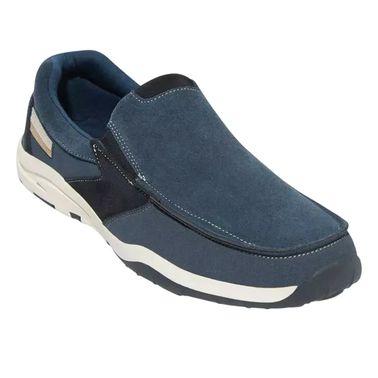 Мокасины лодочки Atlas For Men из спилка, синий