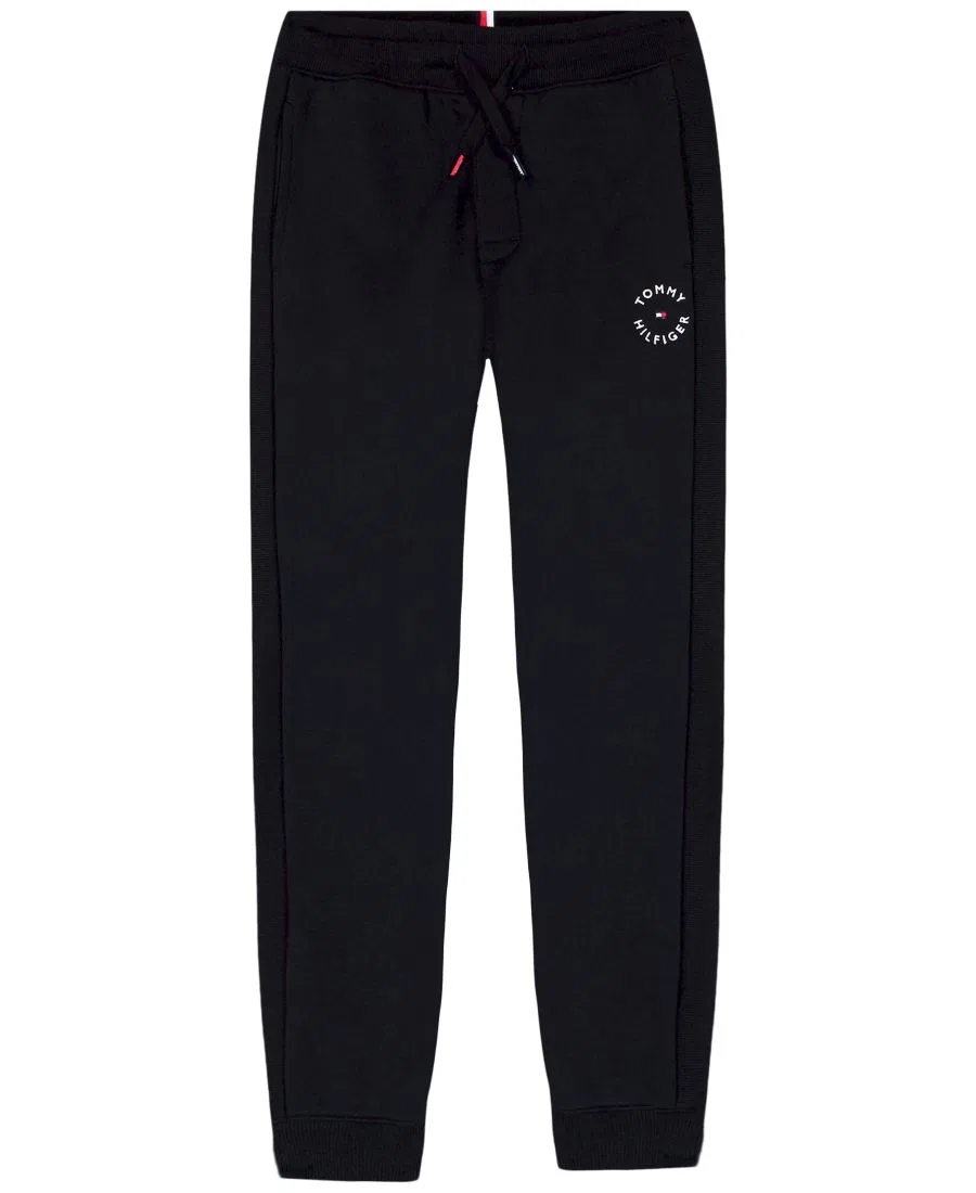 Джоггеры на кулиске Tommy Hilfiger, Black — фото 3