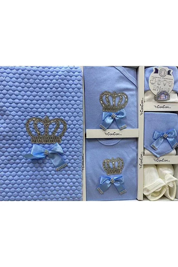 Детский комплект одежды для новорожденных хлопковый Amur, Blue