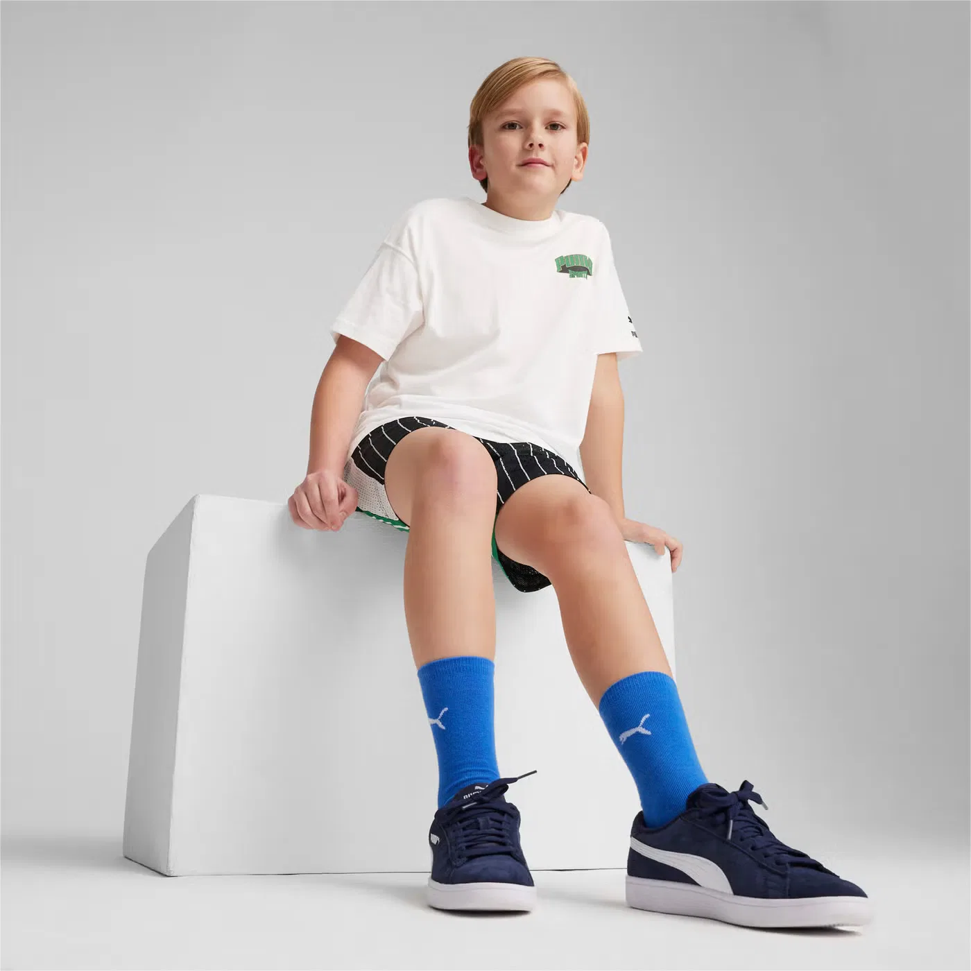 Футболка с принтом для фанатов Puma, белый — фото 3