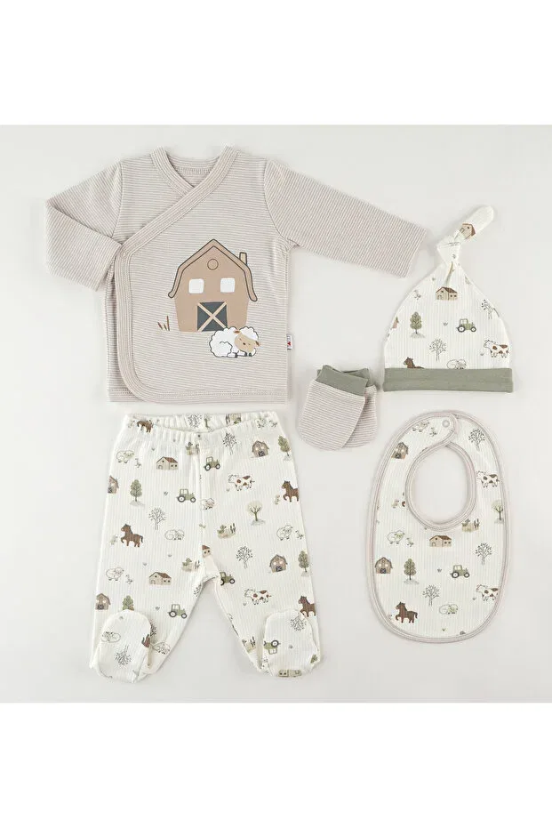 Детский комплект одежды для новорожденных хлопковый Mother Love, Lamb Patterned