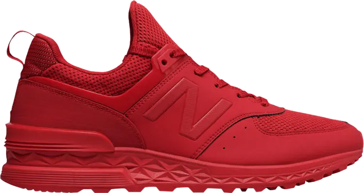 

Кроссовки высокие New Balance 574, красный