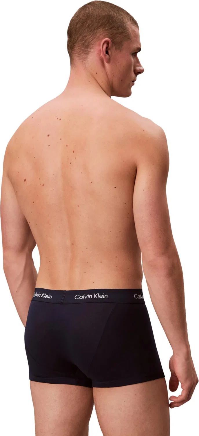 Мужские трусы-боксеры хлопковые Icona Calvin Klein, Multicoloured (Black/Blueshadow/Cobaltwater Dtm Wb) — фото 2