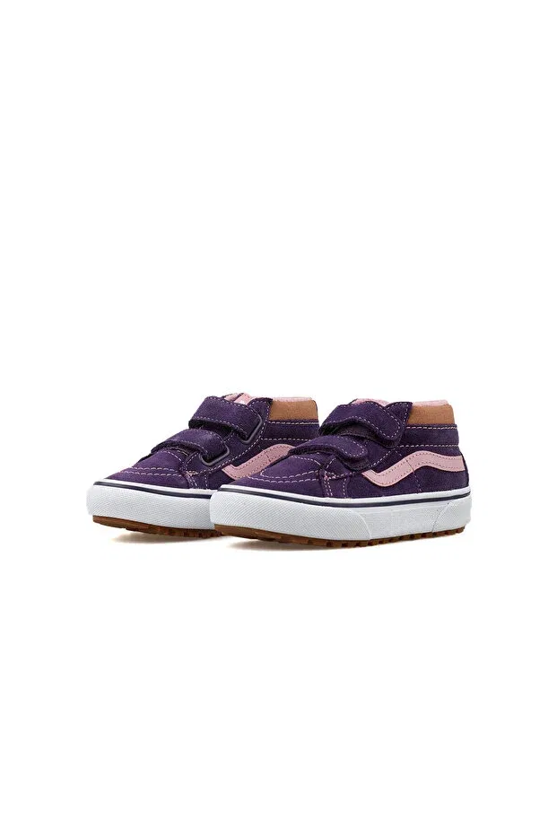 Детские кеды для девочек с принтом Mte Sk8-Mid Reissue V, Vans, Violences-2 — фото 3
