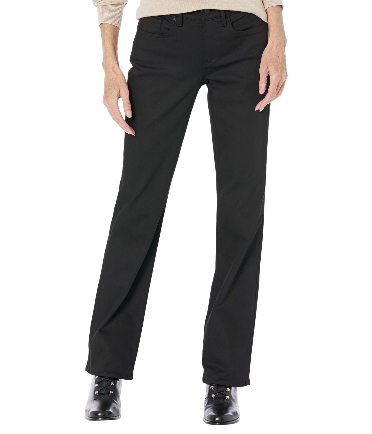 

Джинсы NYDJ, Marilyn Straight in Black Rinse