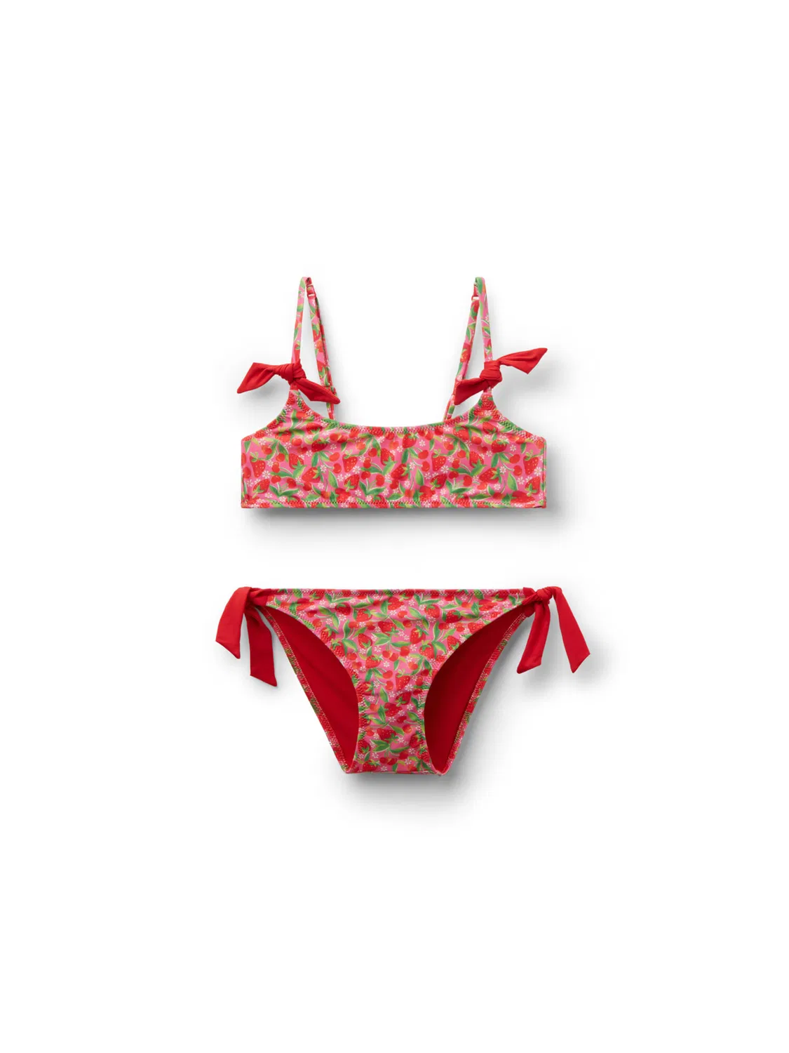Купальник Calzedonia Strawberry Party в красном и оранжевом цвете
