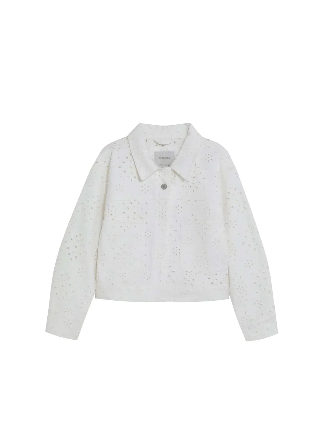 Куртка Scalpers Between-Season Jacket белого цвета