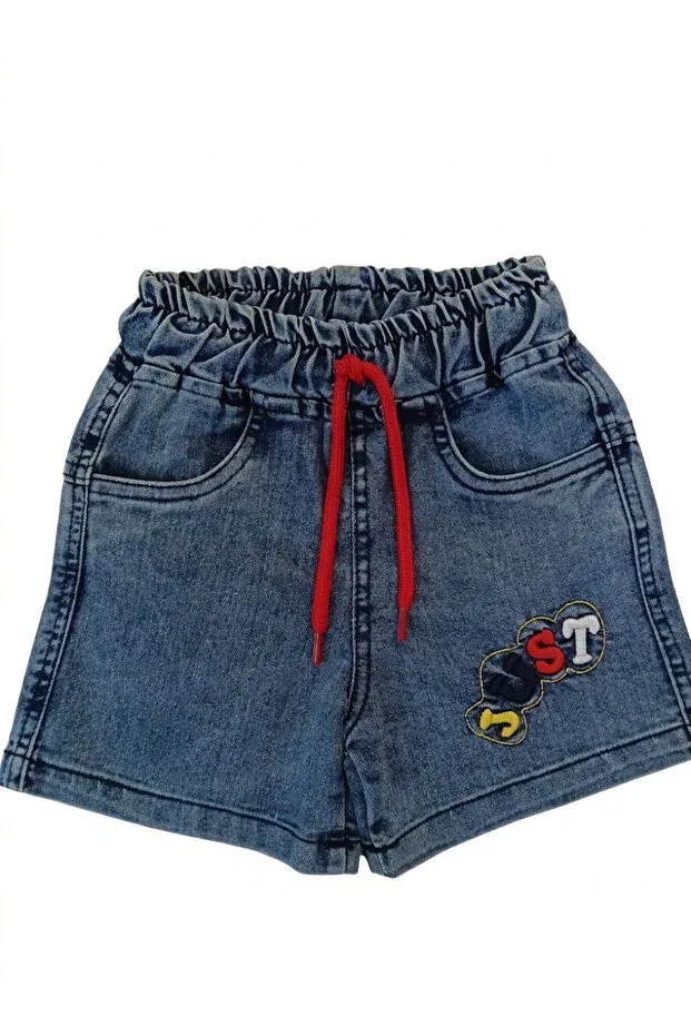 Детские джинсовые шорты для мальчиков Hanni&Mummu, Navy Blue