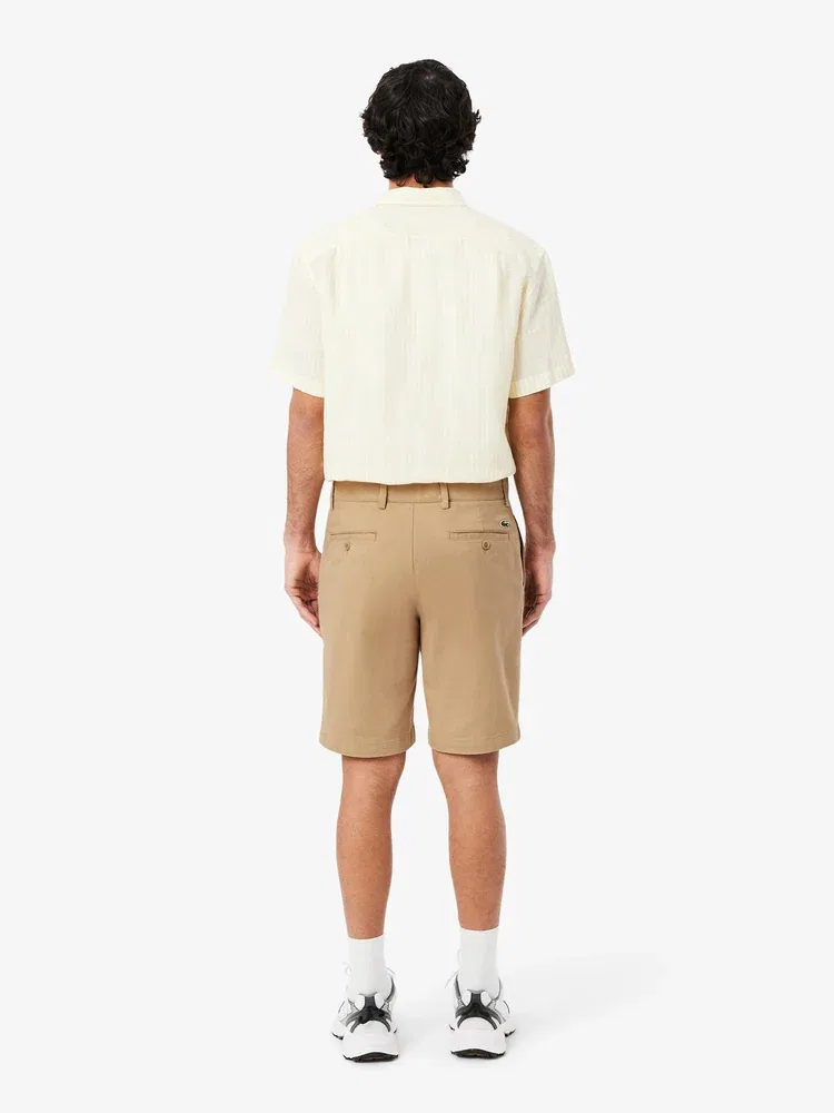 Шорты Bermuda Chino из твила LACOSTE, Beige — фото 3