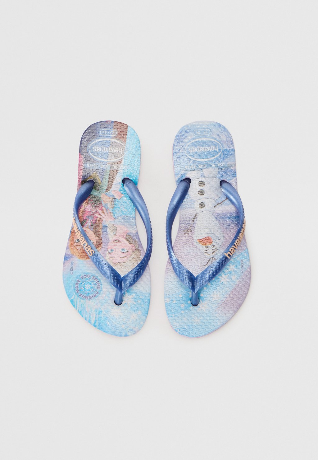 

Шлепанцы PRINCESS - T-bar sandals Havaianas, синий