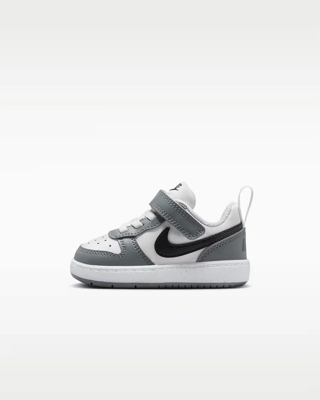 Детская/подростковая обувь Nike Court Borough Low Recraft, Platinum Tint/Smoke Grey/White/Black