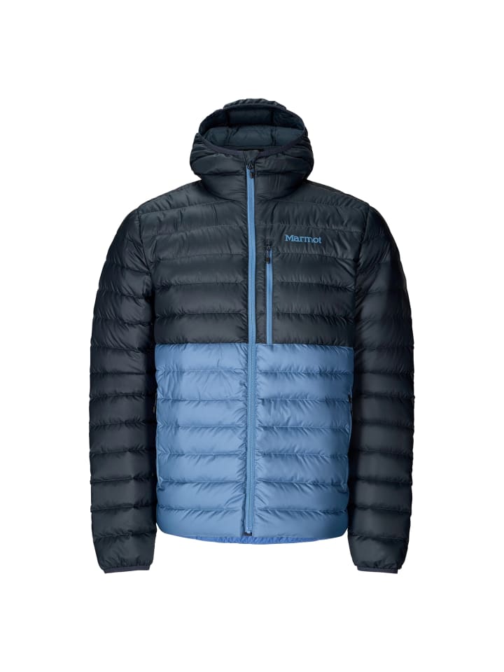 

Marmot Пуховая куртка темно-синего цвета