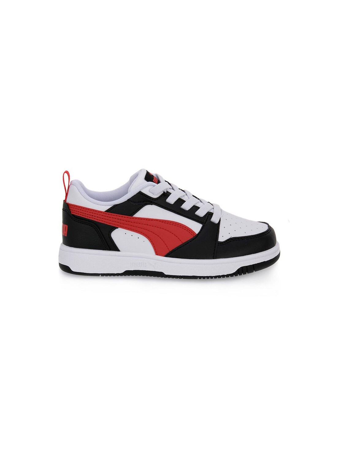 

Детские низкие кроссовки Puma Rebound V6 Low, белый/красный