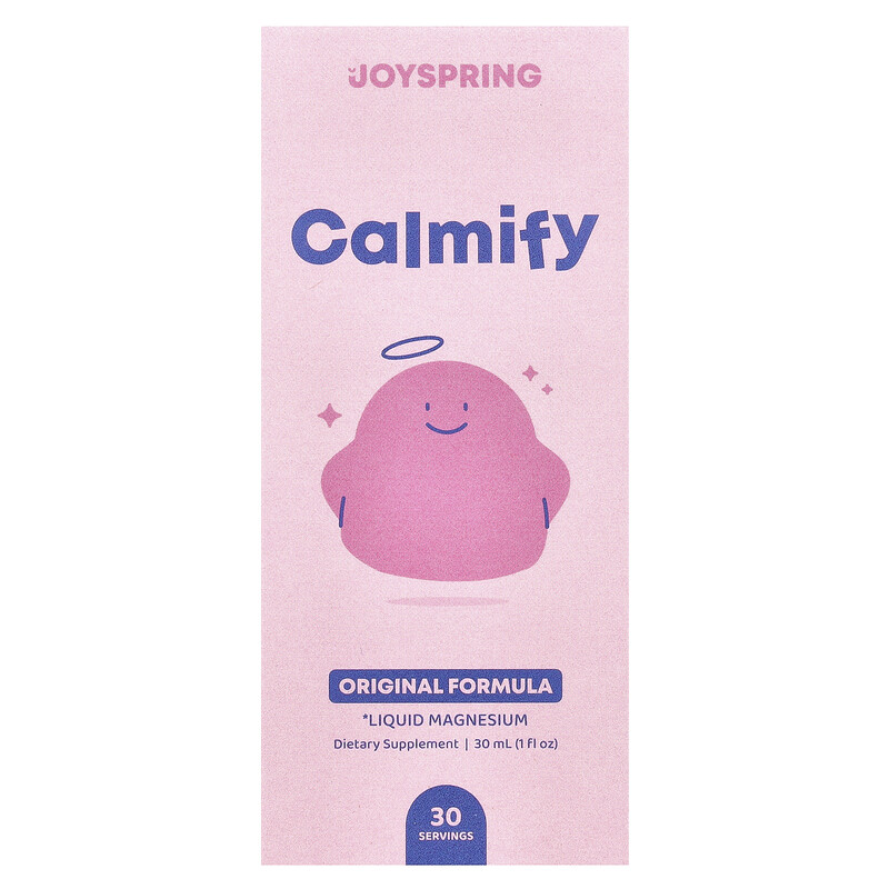 

JoySpring, Calmify, жидкий магний, 30 мл (1 жидк. унц.)