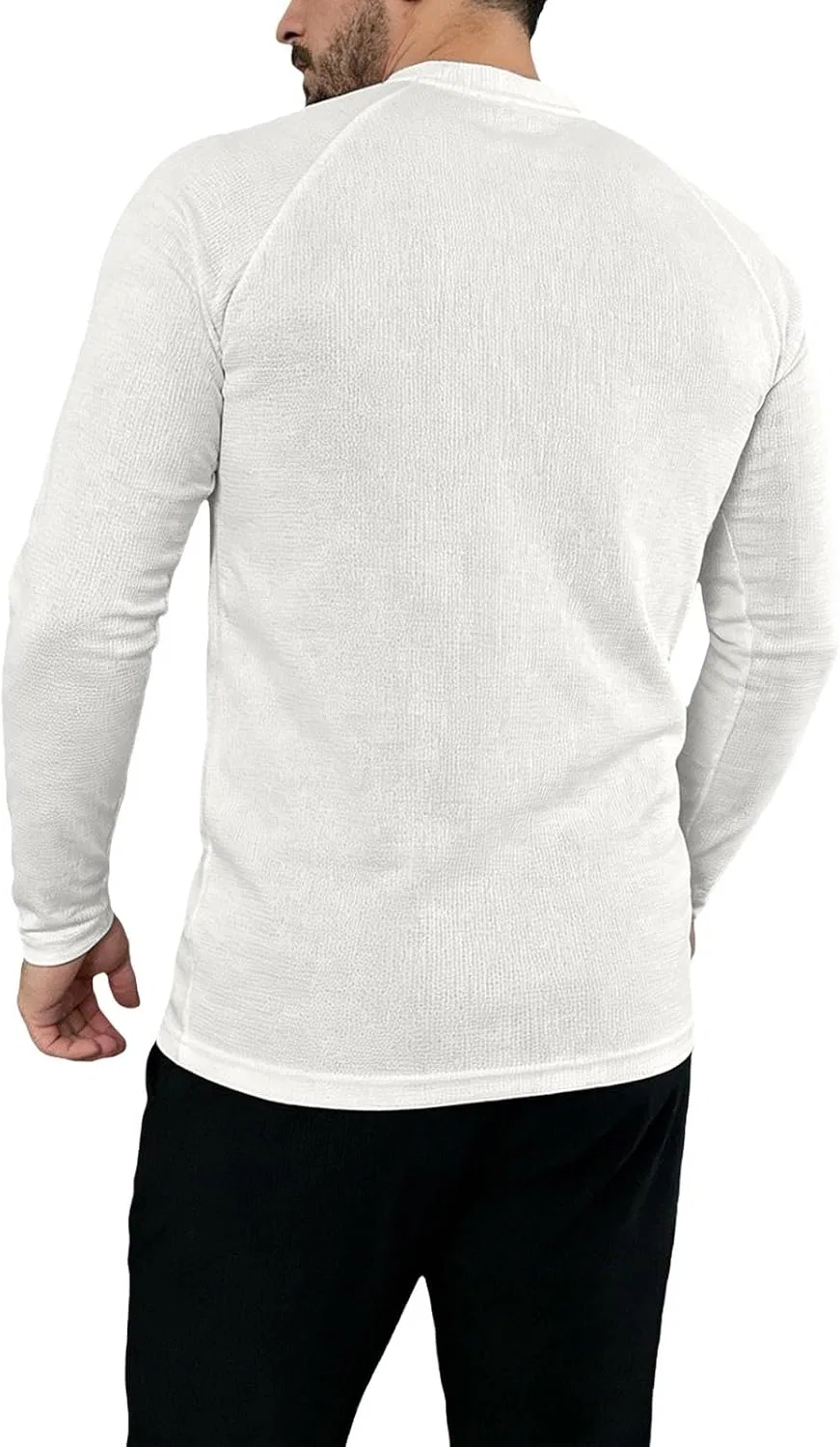 Мужская футболка Raglan Moisture Wicking, White — фото 4