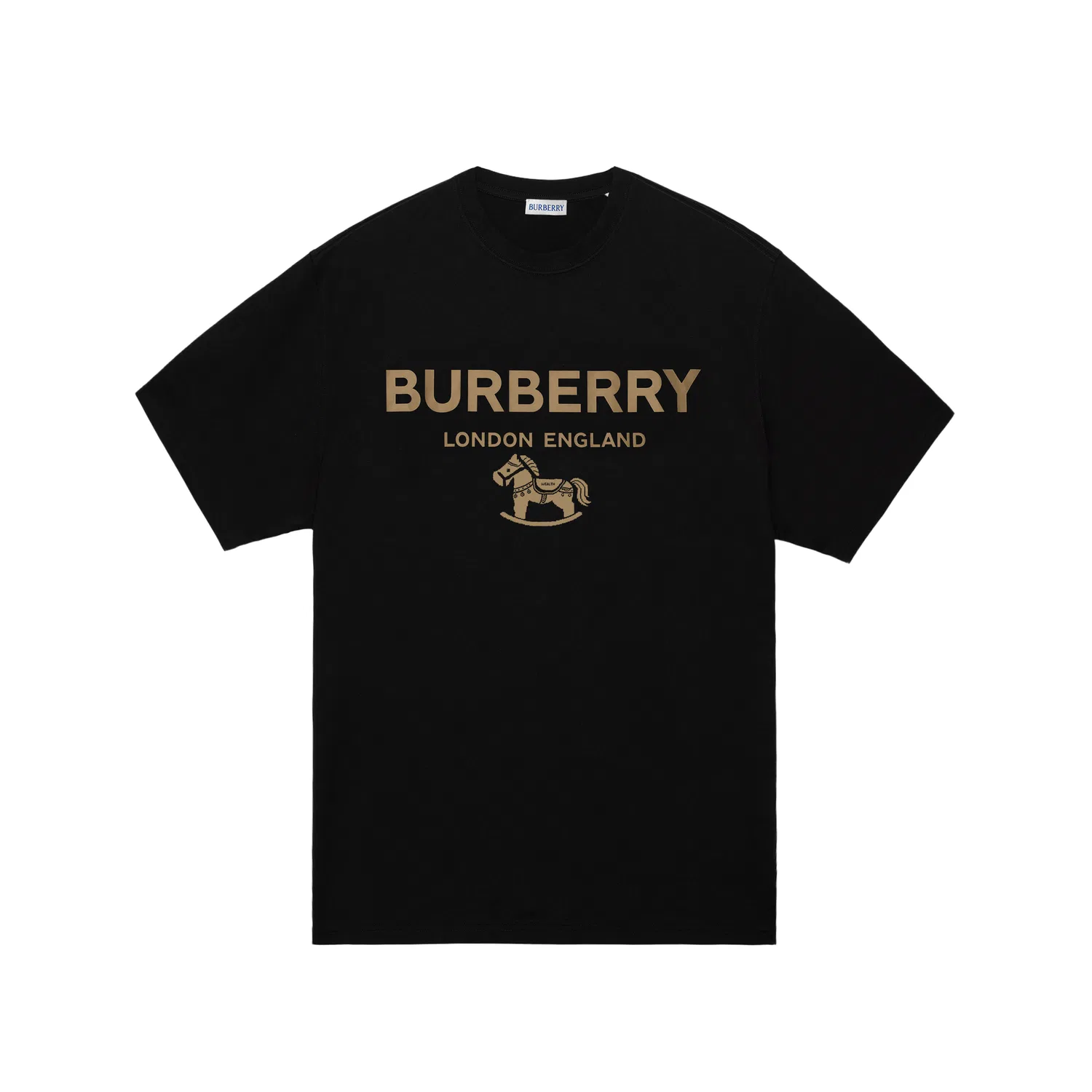 Мужская футболка с круглым вырезом Burberry, Black