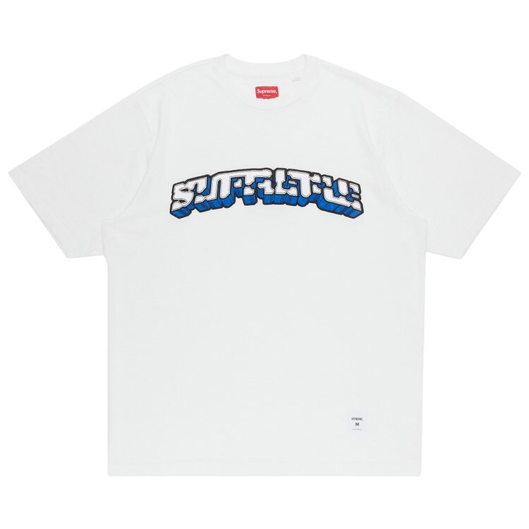 

Футболка Supreme Block Arc Short-Sleeve Top 'White', белый