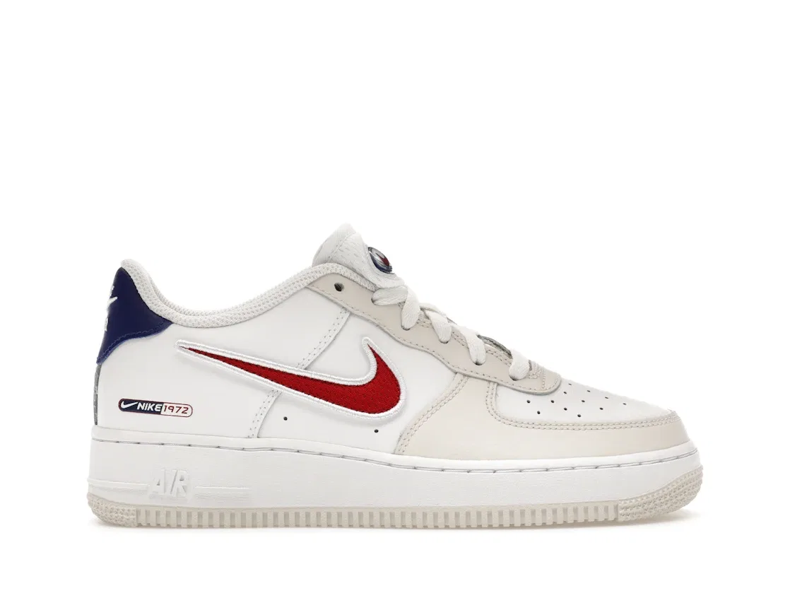 Детские кроссовки Lifestyle Nike Air Force 1 Low LV8, White/Deep Royal Blue/Gym Red/White