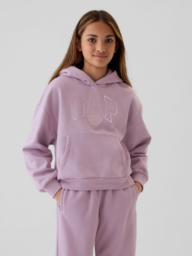 

Детская толстовка с логотипом Gap, фиолетовый