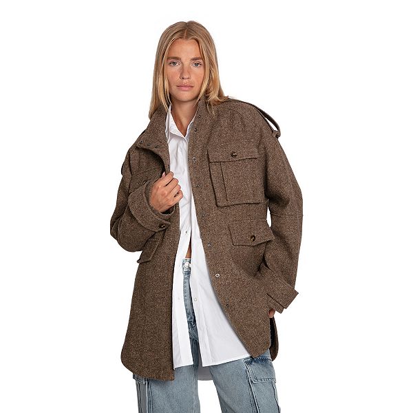 

Рубашка-Куртка из шерстяной смеси "Вся моя любовь" Belle & Bloom