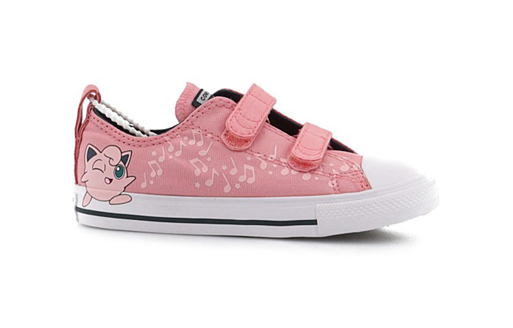 Кеды Converse Pokemon x Chuck Taylor All Star Easy-On Low TD 'Jigglypuff', розовый — фото 2