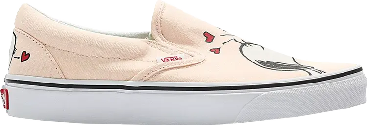 

Кеды Vans Peanuts x Classic Slip-On Smack, загар