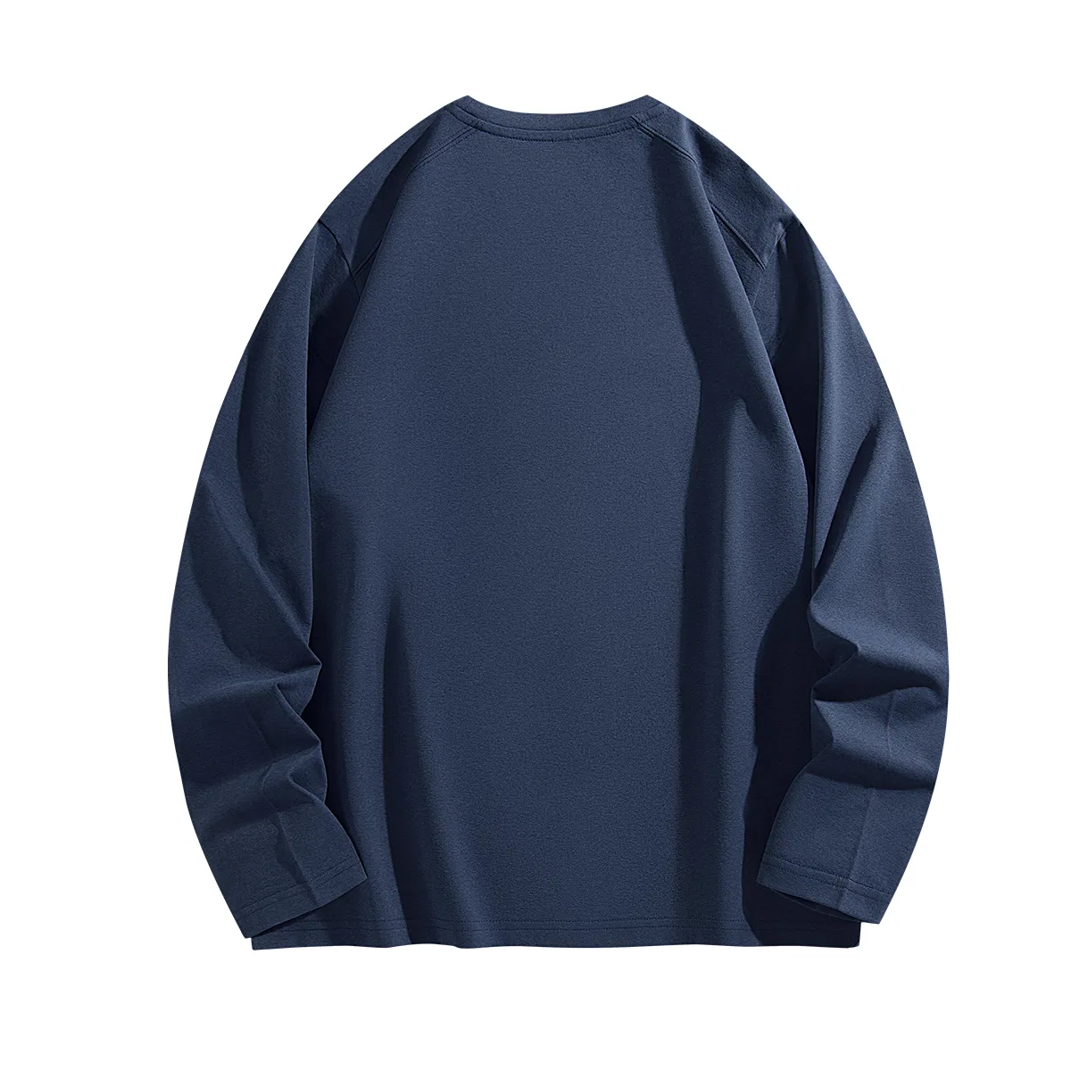 Детская футболка с принтом Crew Neck Moderate Straight Fit Tonlion, темно-синий(Tn Mountain Moon Scenery Badge) — фото 3