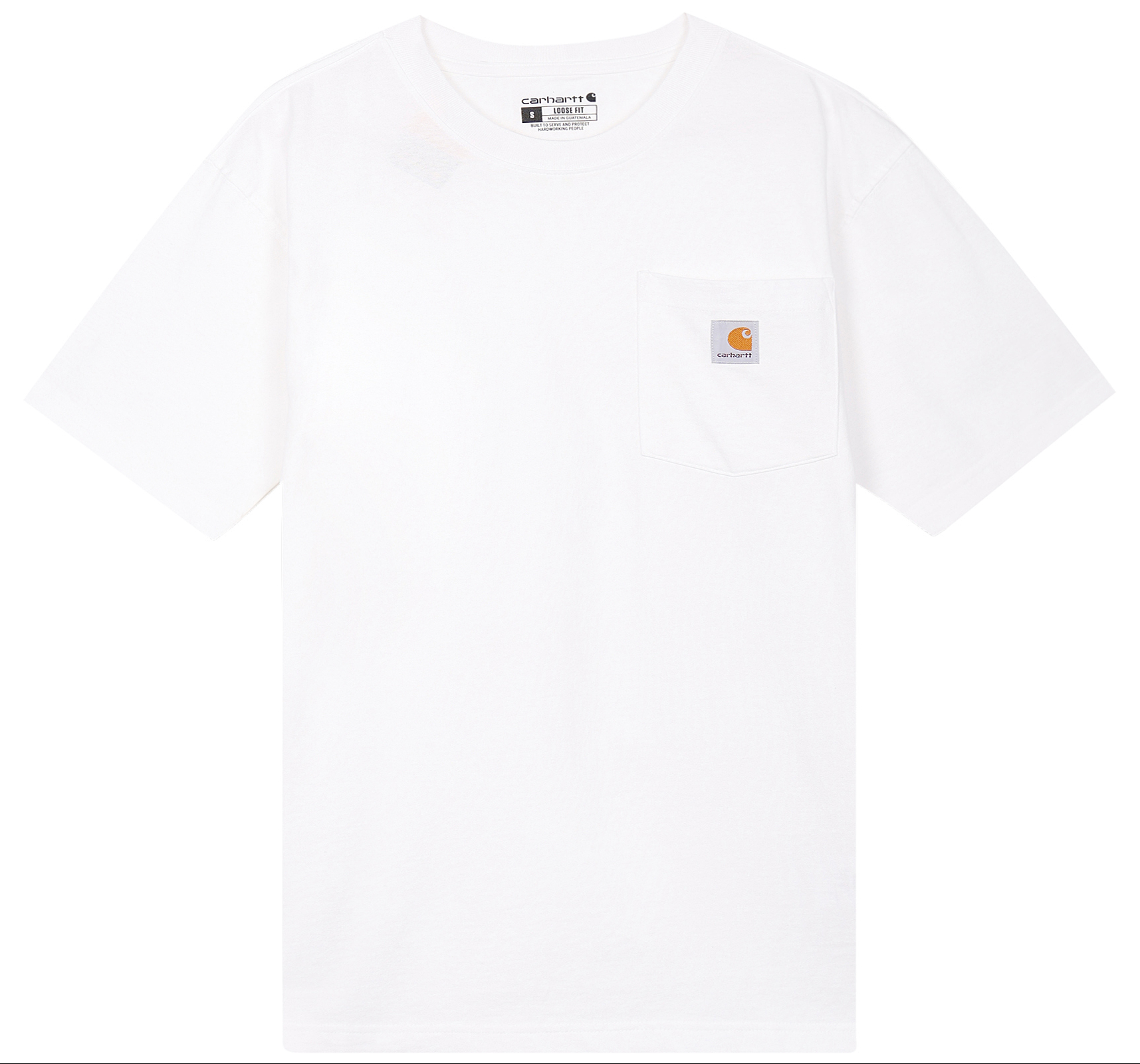 

Футболка Carhartt K87 Loose Fit Heavyweight Short Sleeve Pocket Men's, белый