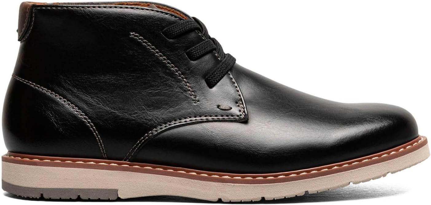 Ботинки Florsheim для мальчиков, Vibe Plain Toe Chukka - для маленьких и больших детей, черный — фото 2
