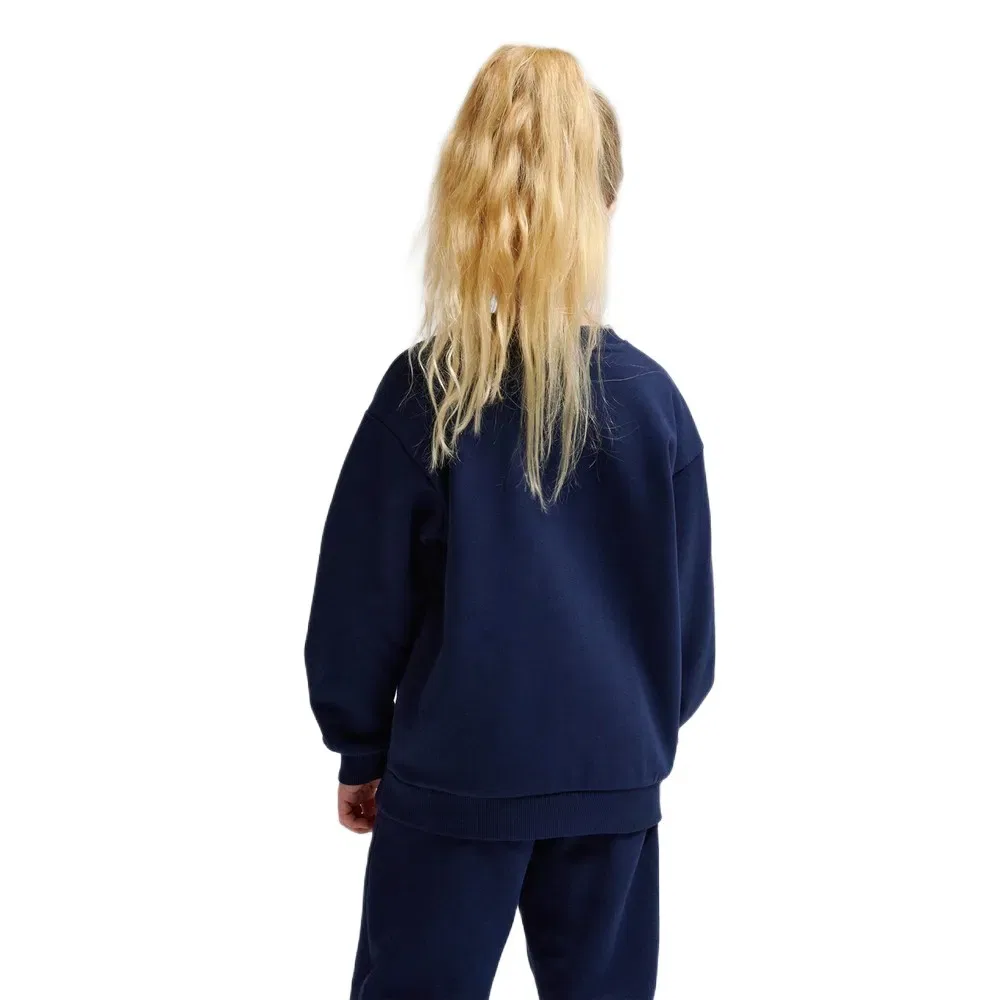 Детский свитшот свободного кроя Loose Bee Hummel, Blue — фото 2
