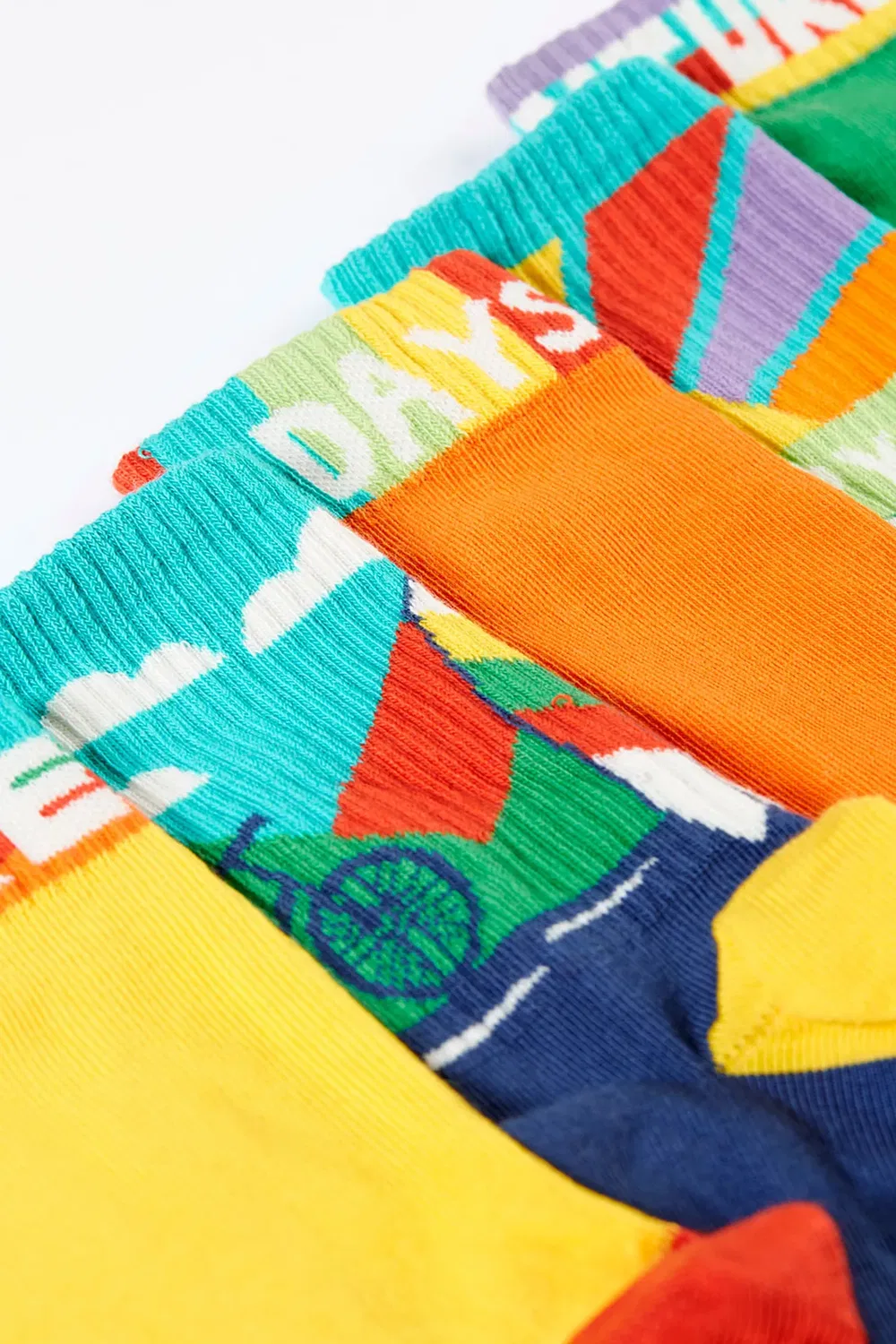 Детские носки Sunnie 5 Pack Frugi, Multi — фото 3