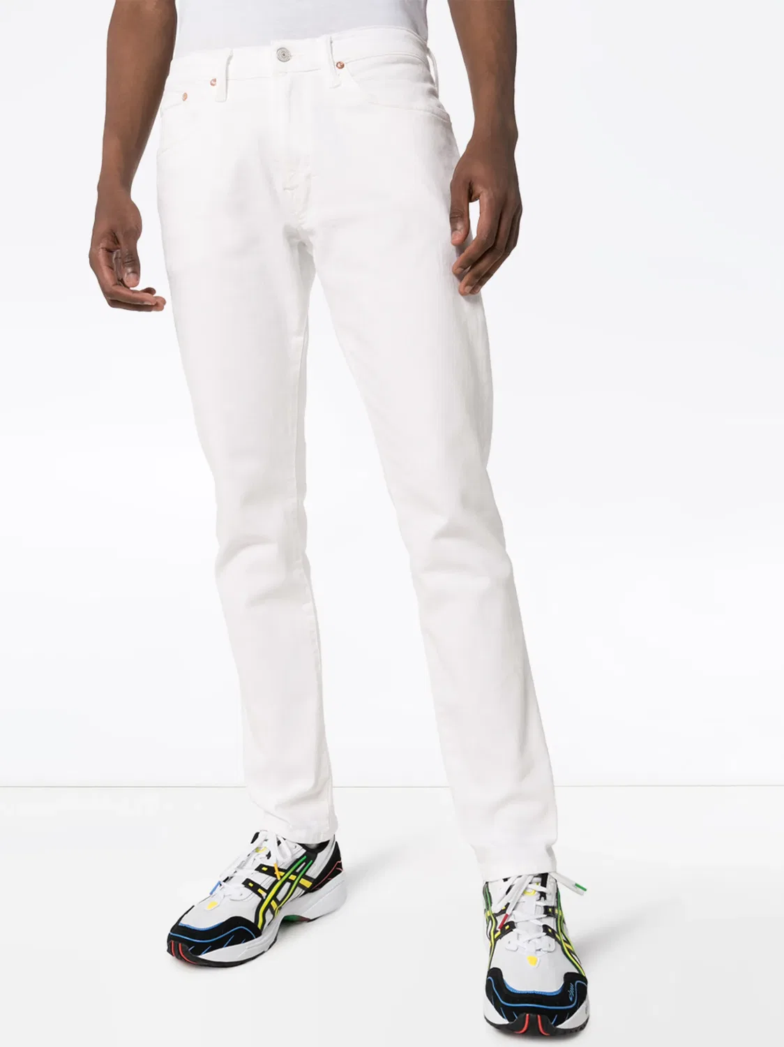Polo Ralph Lauren Джинсы Pearl белые — фото 2