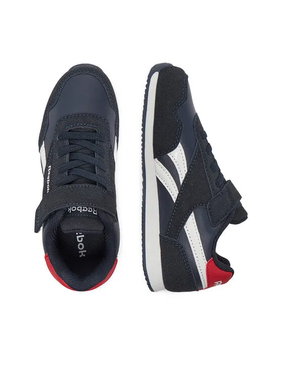 Кроссовки Reebok, темно-синий, для мальчиков, на липучке — фото 4